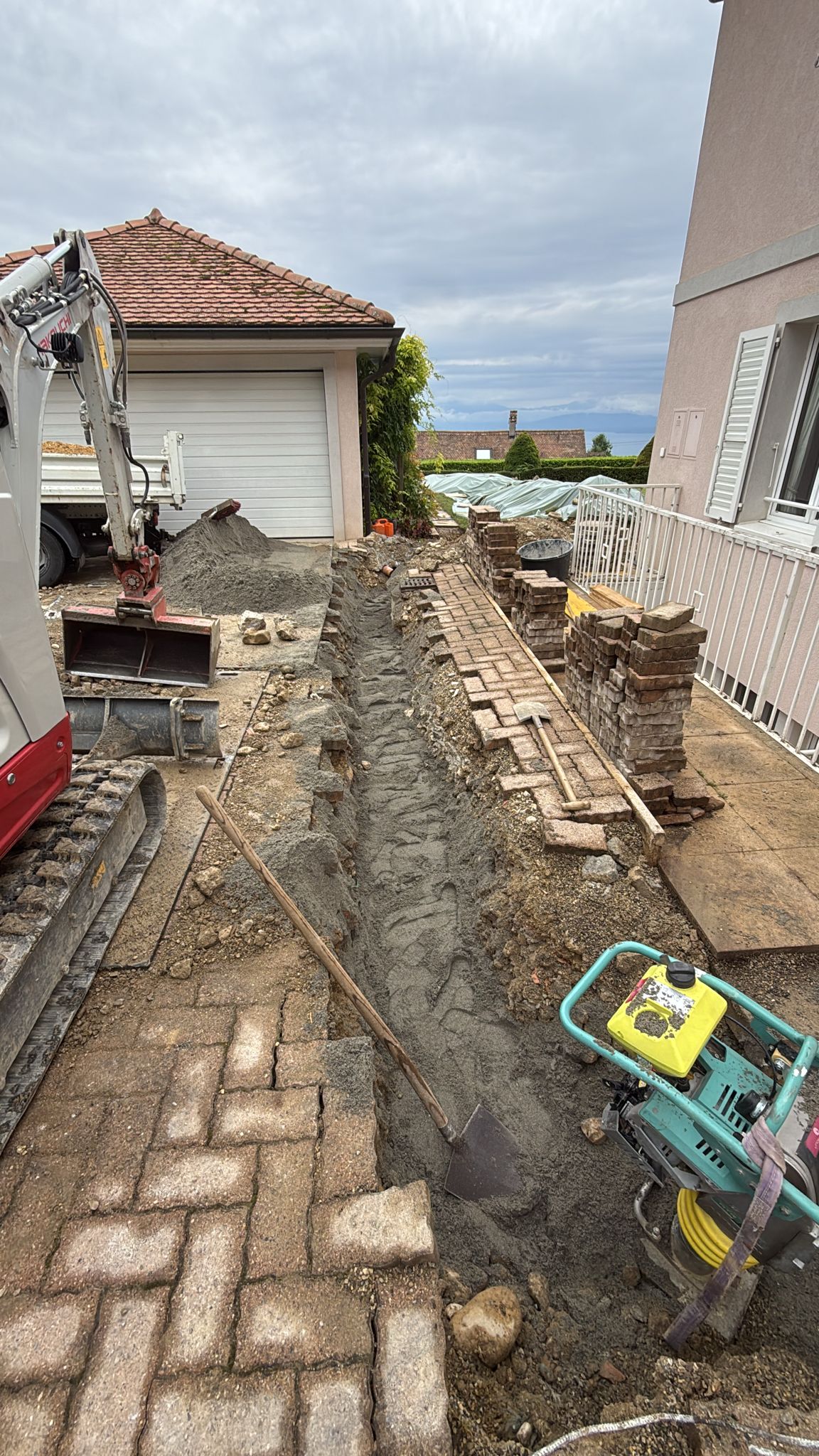 Installation pompe à chaleur à Prangins - Littoral Energie