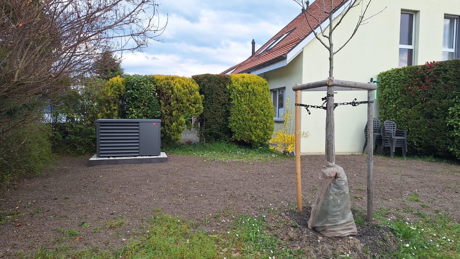 Installation pompe à chaleur à Chêne-Bourg - Littoral Energie