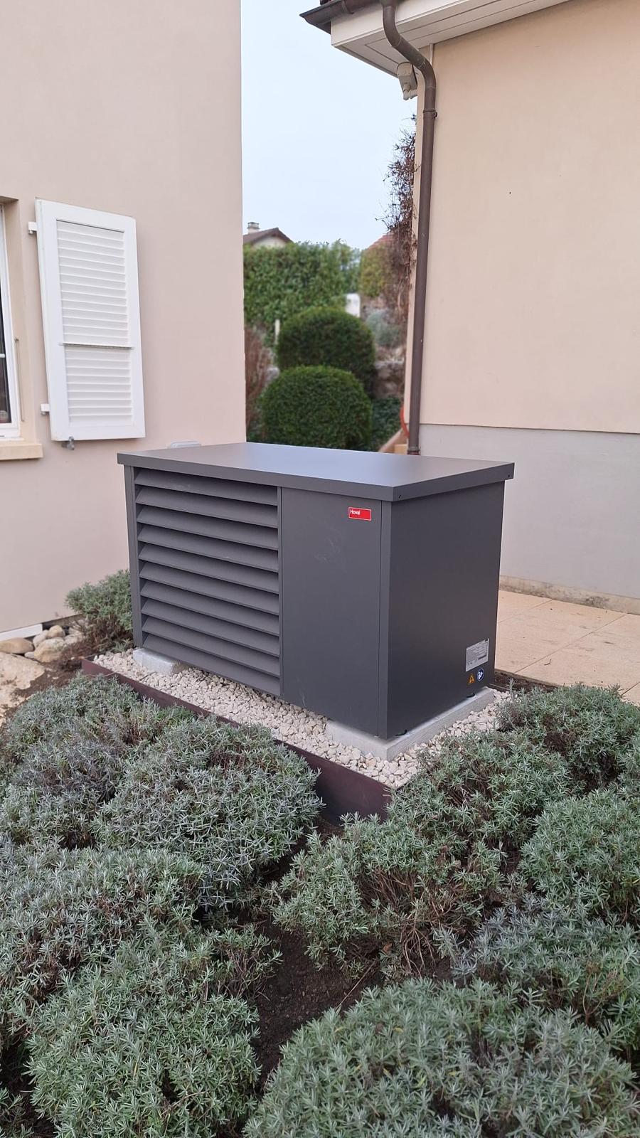 Installation pompe à chaleur à Saint-Prex - Littoral Energie